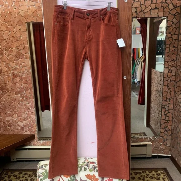 DRIFTWOOD Burnt Orange Corduroy Pants - Picture 4 of 7